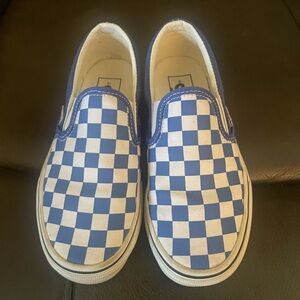 Boys Checkered Vans size 3.5